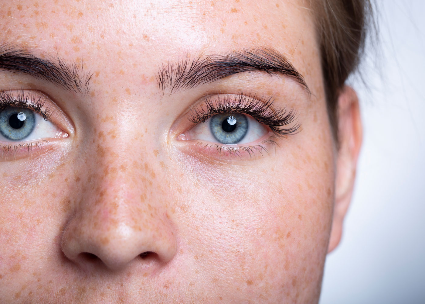 Woman's eyes.