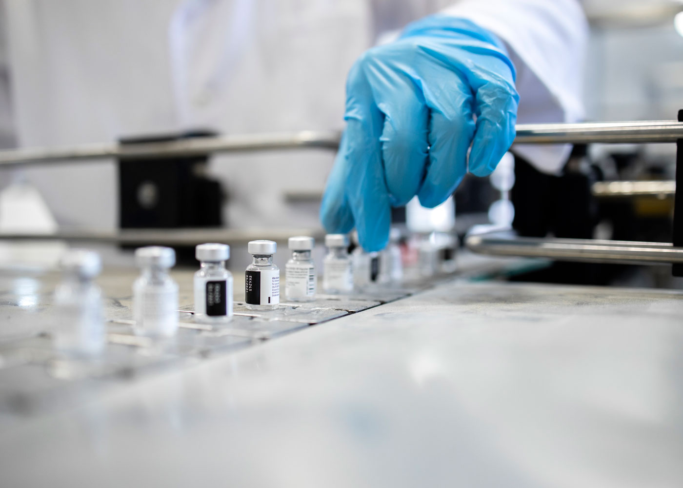 Vial manufacturing.